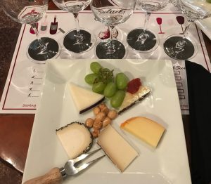 Salud Camas Yolanda Taylor wine flight