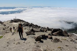 Climbing Mount St Helens in Summer