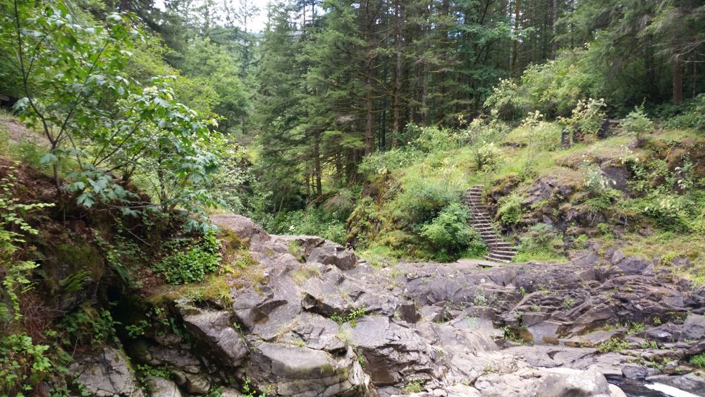 Moulton Falls Regional Park Rock Staircase