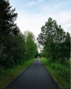 Day Trip Biking Yelm-Rainier Tenino Trail-Solitude