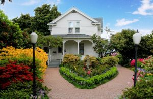 Hulda Klager lilac gardens house