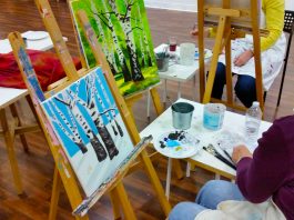 Vancouver Art Space Painting Class