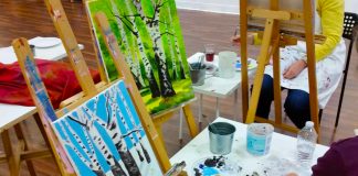 Vancouver Art Space Painting Class