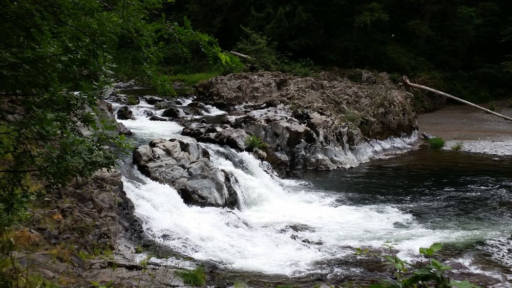 Moulton Falls Regional Park Small Waterfall