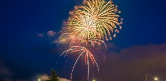 Washougal 4th of July Concert and Celebration fireworks