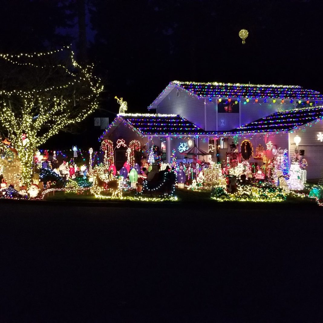 Christmas Lights Vancouver Randy Pepper House