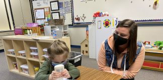 Madisyn Deaver and Brittni Nester Gause Preschool Instructor - Nov 2020