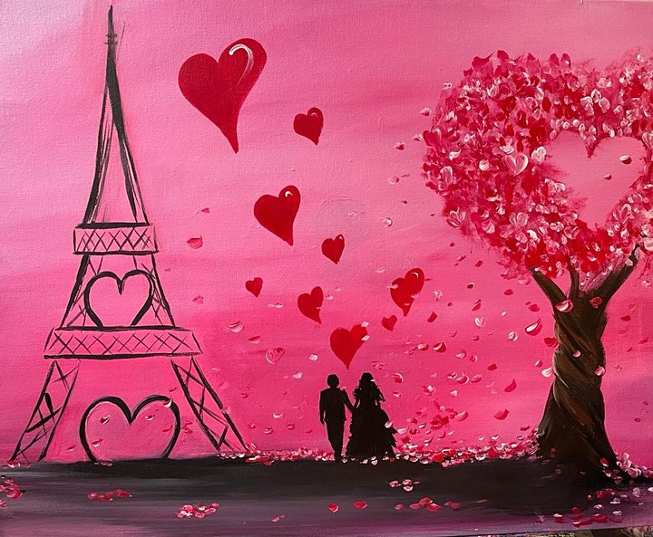 valentines day vancouver ridgefield paint and sip